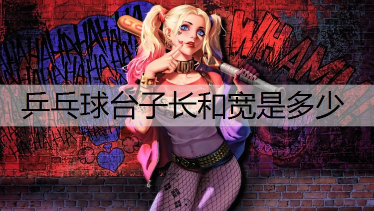 乒乓球台子长和宽是多少