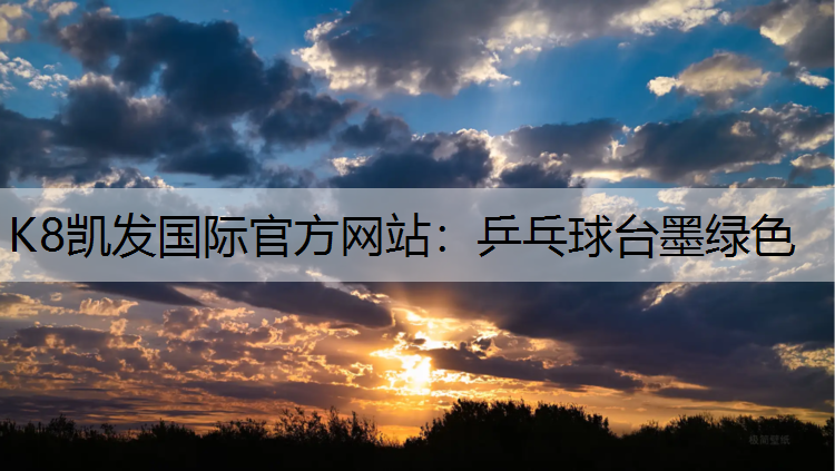 乒乓球台墨绿色